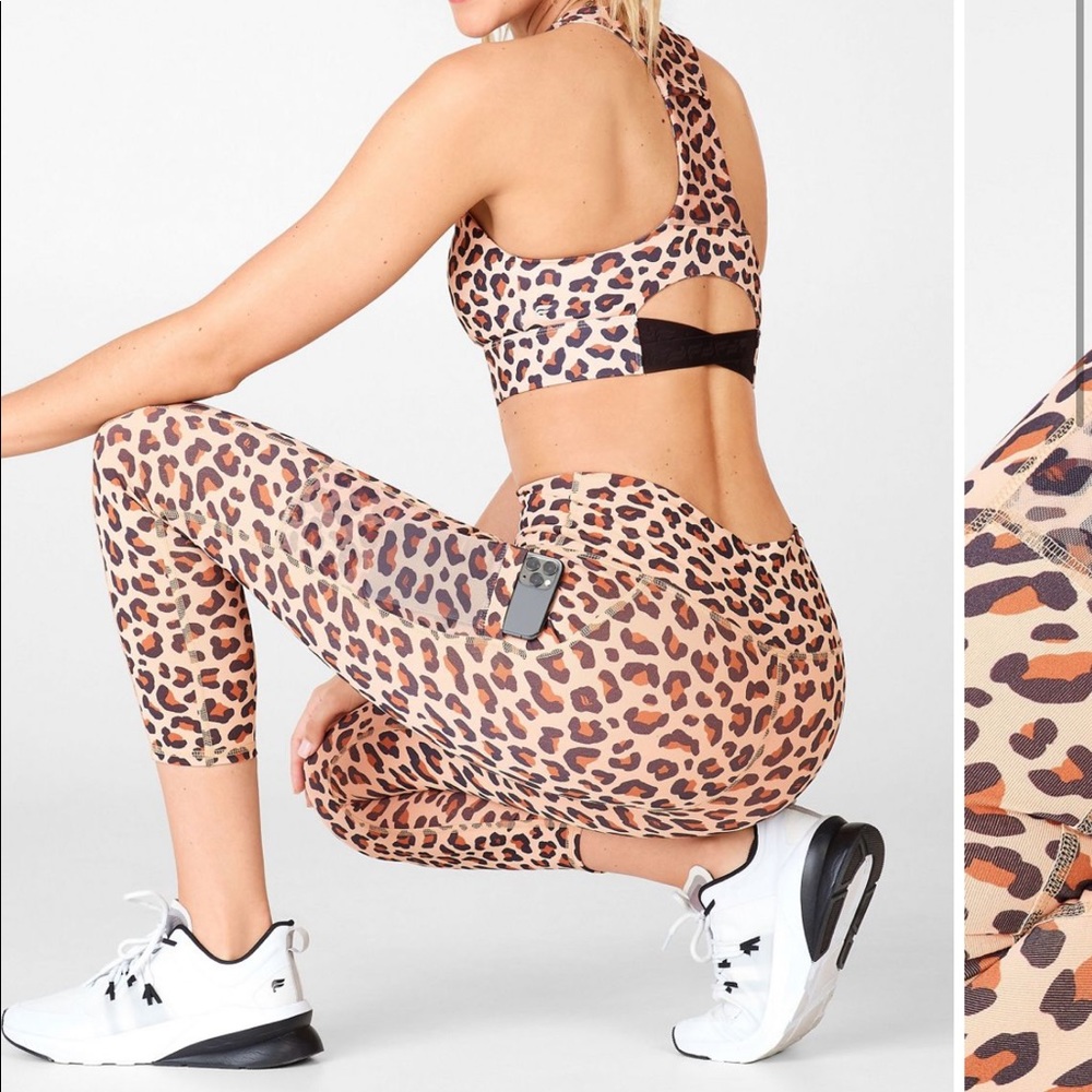 Fabletics Powerhold Leggings and Sports Bra Set
